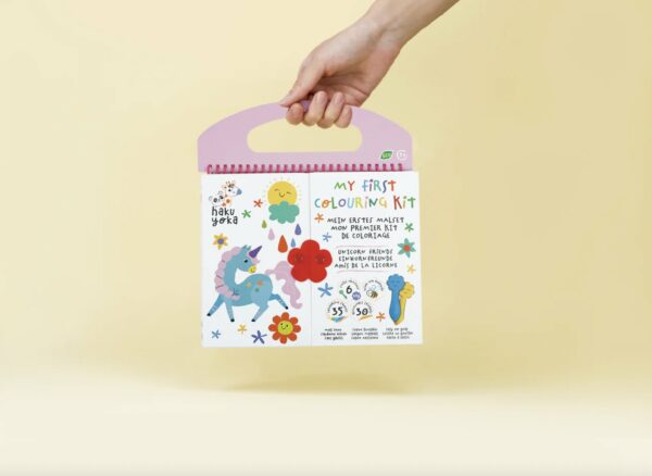 Mi Primer Kit para Colorear Amigos Unicornios Haku Yoka