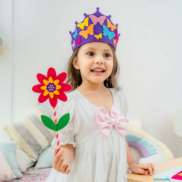 Caja de Manualidades DIY 3 en 1 con Motivo "Mariposa" Jack in the Box