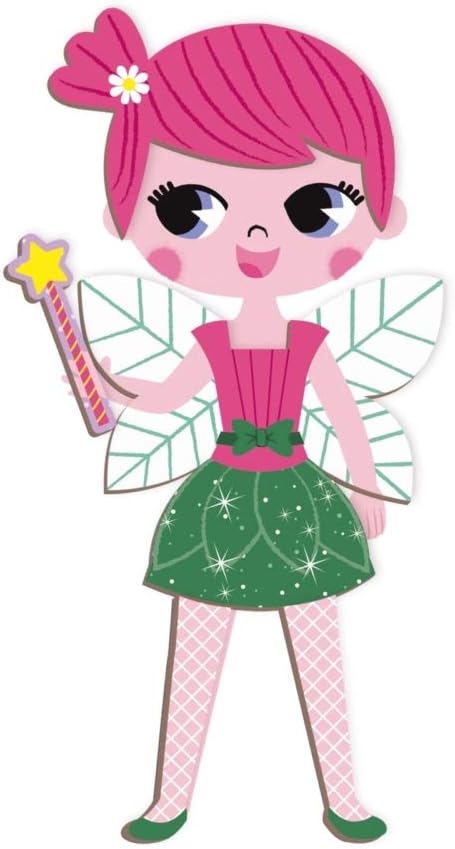 Libro Magnético Motivo Disfraces para Niñas Janod