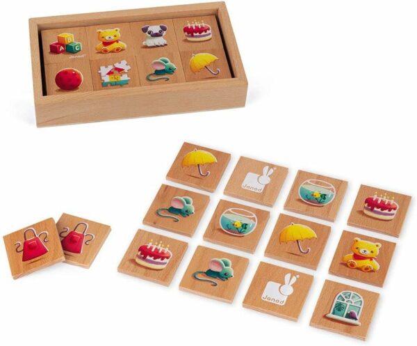 Juego de Memoria "Mis Primeras Palabras" Janod