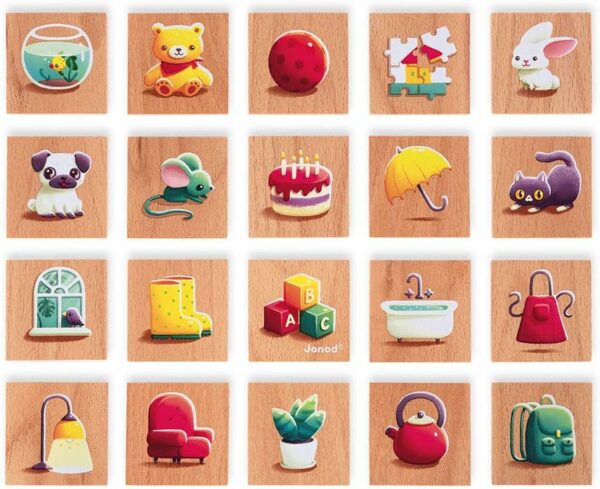 Juego de Memoria "Mis Primeras Palabras" Janod