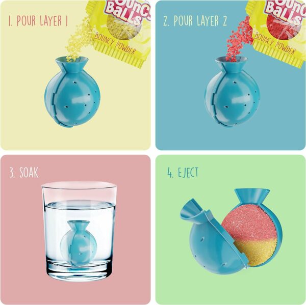 Kit de Manualidad para Crear Pelotas Saltarinas Dan & Darci