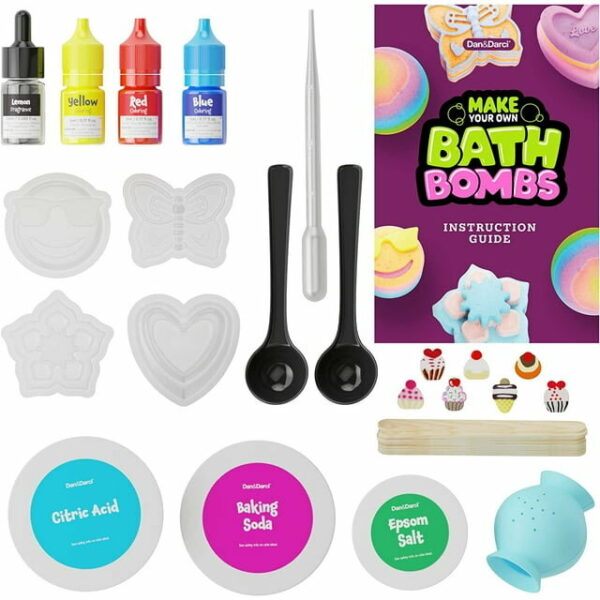 Kit de Manualidad para Fabricación de Bombas de Baño Dan & Darci