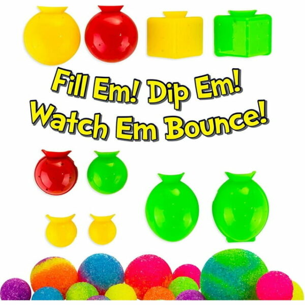 Kit de Manualidad para Crear Pelotas Saltarinas Dan & Darci