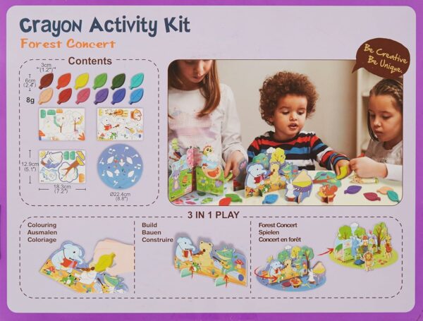 Kit de Actividades para Colorear “Concierto en el Bosque” Avenir