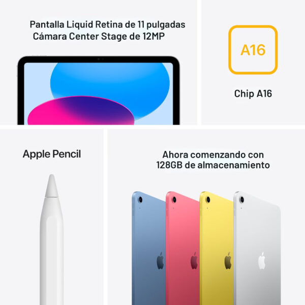 Apple iPad 128 Gb Wi-Fi  11" Chip A16