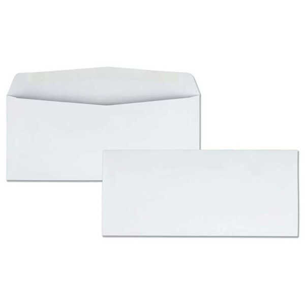 Sobres Comerciales #10 Blancos Autoadhesivos (100 uds)