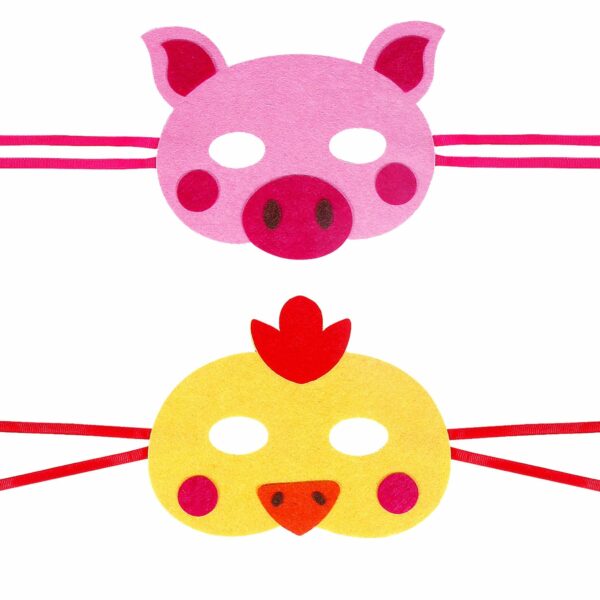 www_hotalingimports_com-10070FarmMask_1024x1024@2x Caja de Manualidades DIY 3 en 1 con Motivo "Granja" Jack in the Box