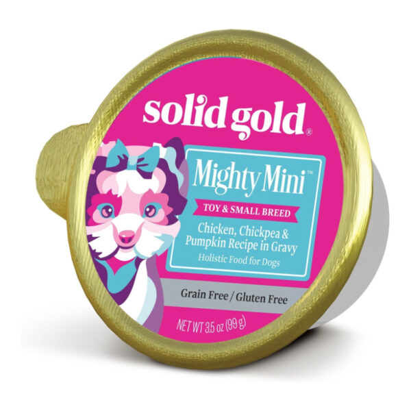 Alimento Húmedo para Perros Mighty Mini Pollo Húmedo, 3.5 oz