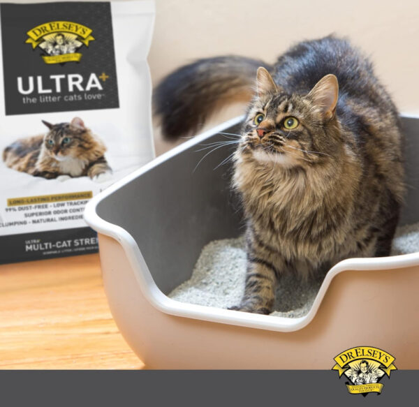 Arena para Gatos Dr. Elsey's PC Ultra Litter Unscented, 20 lbs