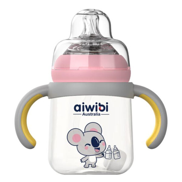 Biberones Anti-Gas Tipo Pecho AIWIBI, 240 ml Front Biberón Anti-Gas Tipo Pecho Aiwibi, 240 ml