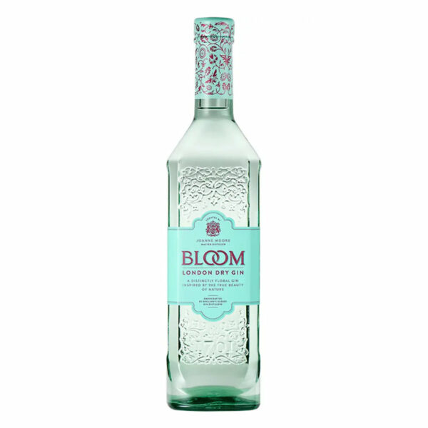 Ginebra Bloom London Dry, 750 ml