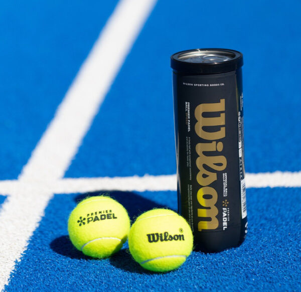 Pelotas de Padel Wilson Padel Premier Speed, 3 pelotas