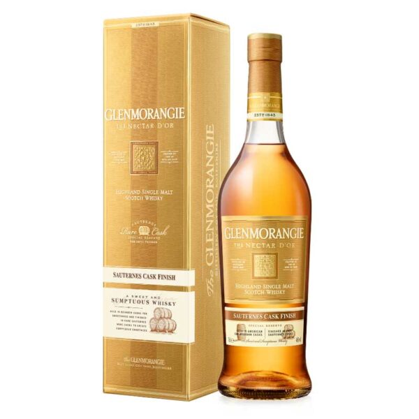 Whisky Glenmorangie Nectar Dór 12 Años, 700 ml