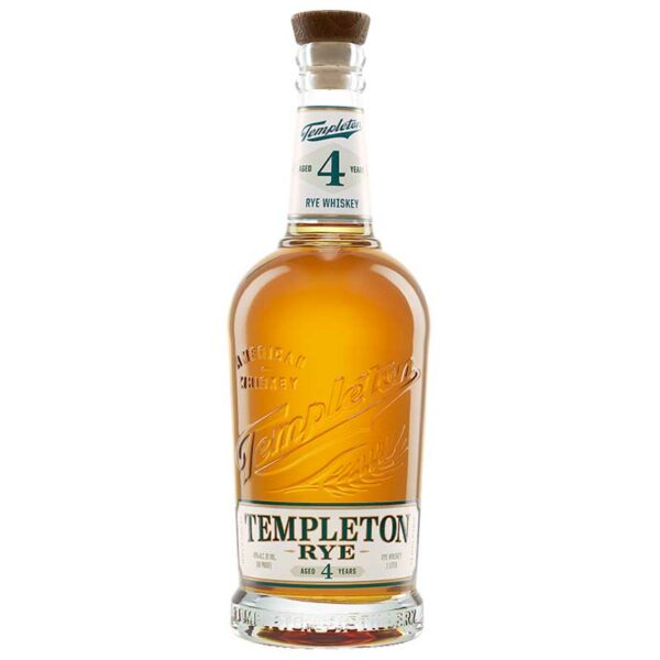 Whisky Templeton Rye 4 años, 750 ml