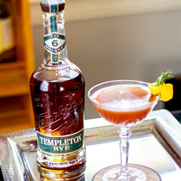 Whisky Templeton Rye 6 años, 750 ml