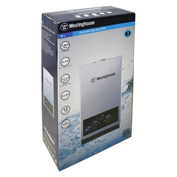 Calentador de Agua a Gas 12 L/Min Westinghouse