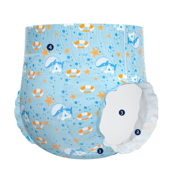 Pañales de Baño Desechables Bébes y Niños Pequeños Aiwibi XXL #6