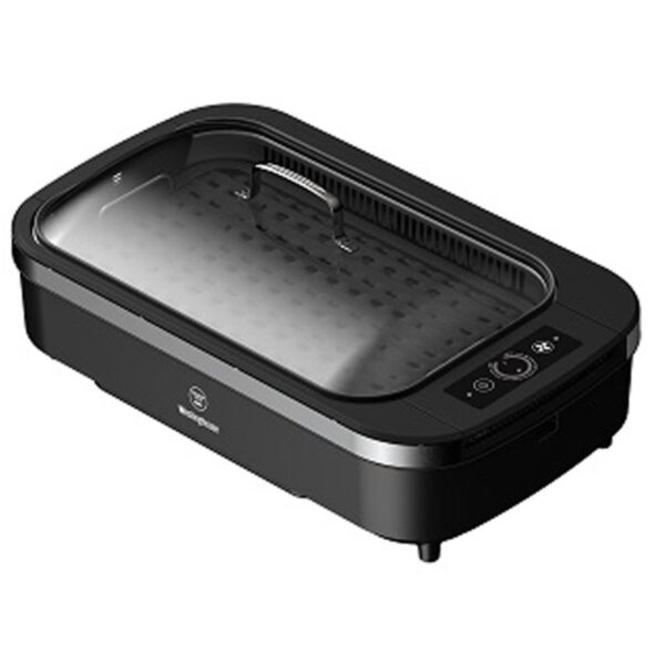Parilla Electrica Smokeless con Tapa de Vidrio Westinghouse