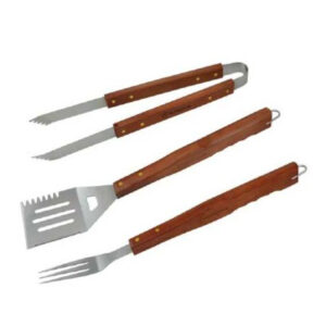 Set de 3 Piezas de Utensilios de Madera para BBQ Westinghouse
