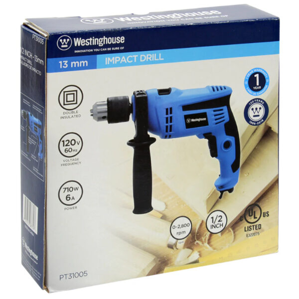 Taladro de Impacto 1/2" 550W Westinghouse