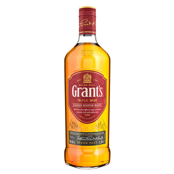 Whisky Grant's Triple Wood, 750 ml (Front) Whisky Grant's Triple Wood, 750 ml