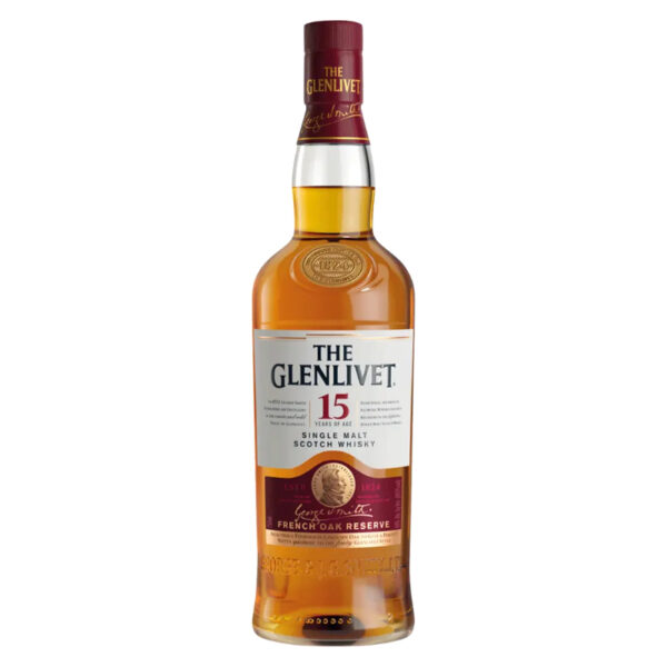 Whisky The Glenlivet 15 Años, 750 ml