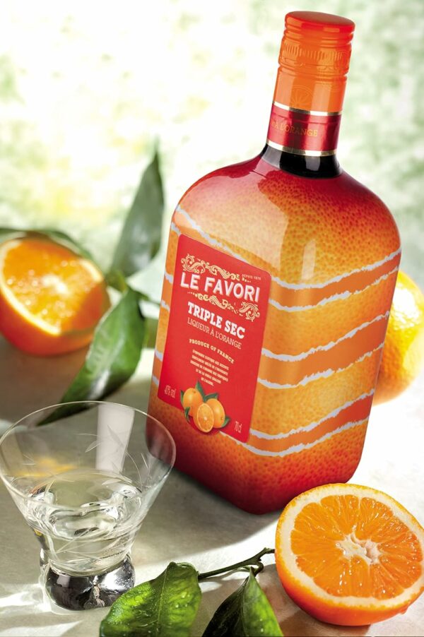 Licor Le Favori Triple Sec de Naranja, 700 ml