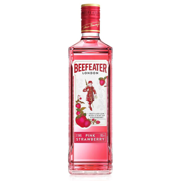 Ginebra Beefeater London Dry Rosada, 700 ml