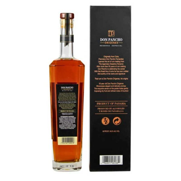 Ron Don Pancho Origenes Reserva Especial 18 años, 700 ml
