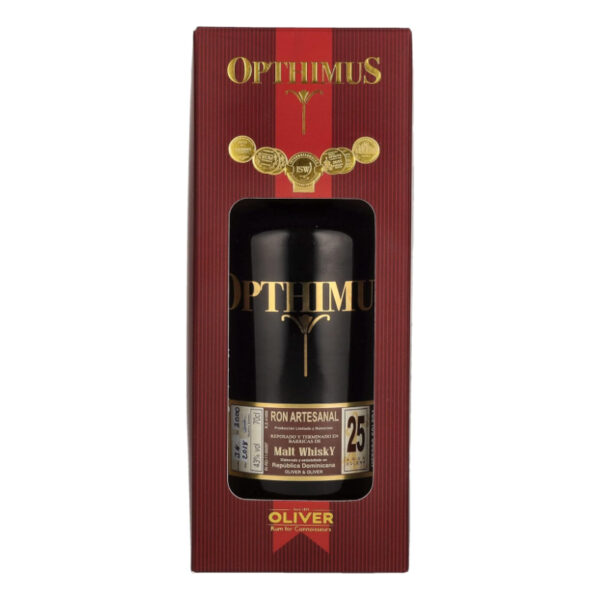 Ron Opthimus Malt Whisky Finish 25 Años, 700 ml