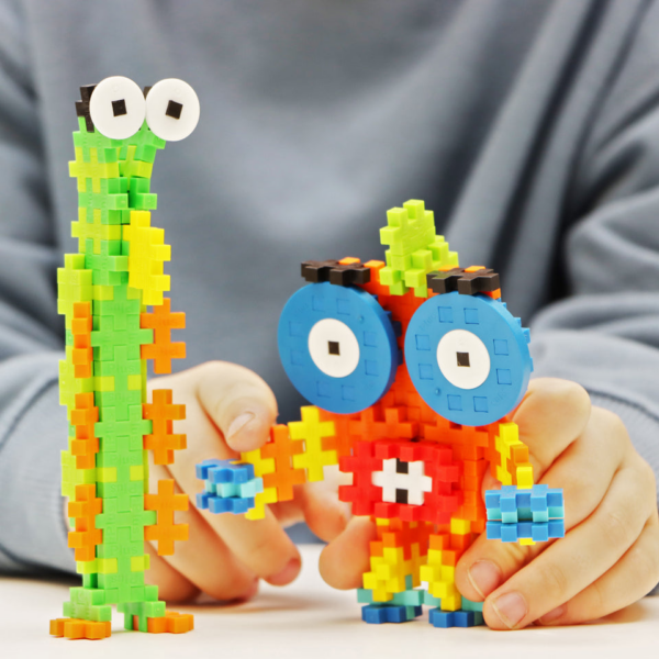 Juego de Construcción Aprende a Construir Criaturas Plus-Plus (240 Piezas)
