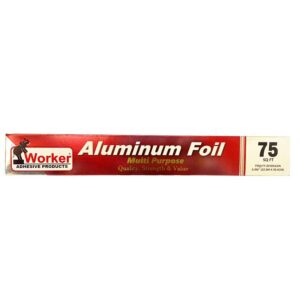 Papel-de-Aluminio-Worker,-12″-x-75′ Papel de Aluminio Worker, 12" x 75'