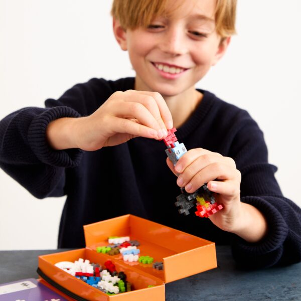 Set de Actividades de Construcción 2D y 3D Modelo Espacio Plus-Plus (125 piezas)