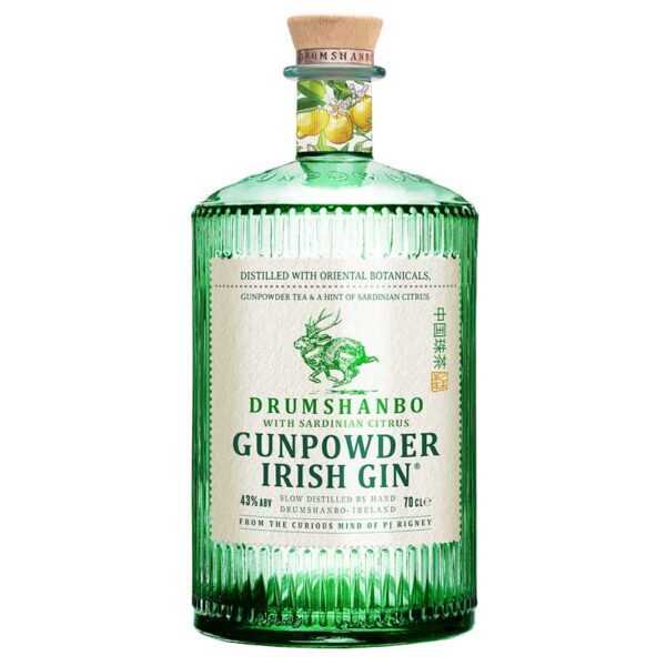 Ginebra Drumshanbo GunPower Sardinian Citrus, 750 ml