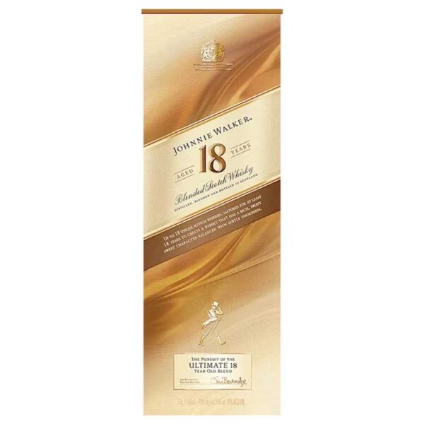 Whisky Johnnie Walker 18 Años, 750 ml
