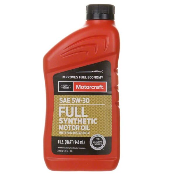 Aceite-Motorcraft-de-Motor-5W-20-Mezcla-Sintética,-946-ml-Front Aceite Motorcraft de Motor 5W-30 Mezcla Sintética, 946 ml
