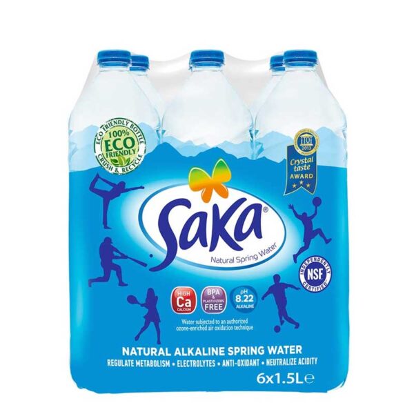 Agua Saka Mineral 1.5 L