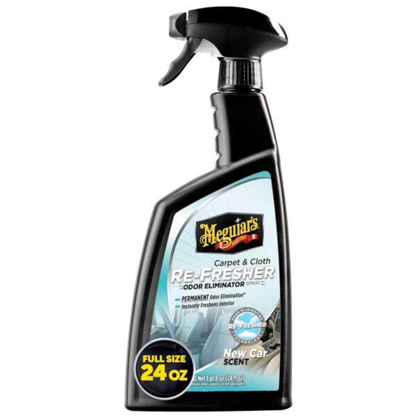Eliminador de Olores Alfombras y Telas Meguiar's Aroma Auto Nuevo 24 oz