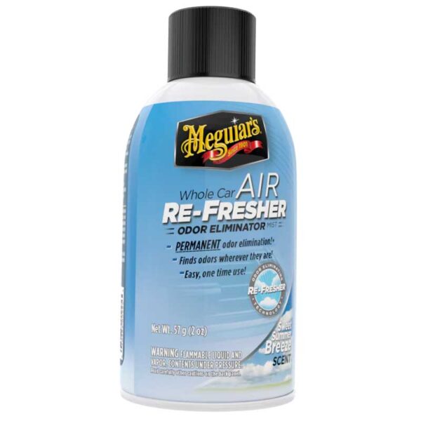 Eliminador de Olores Meguiar's Aroma Brisa de Verano 2 oz