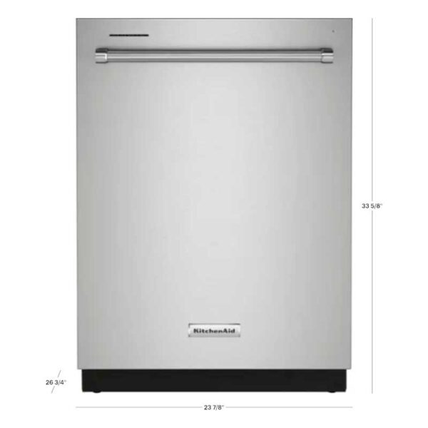 Lavaplatos KitchenAid en Acero Inoxidable KDTE204KPS 24"