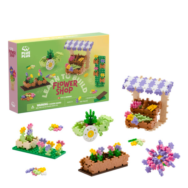 05198_LTB_400pcs_Flower_Shop_1 Juego de Construcción Aprende a Construir Flower Shop Plus-Plus (400 Piezas)