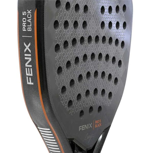 Siux-Fenix-Pro-5-Black-Turn-7 Pala de Pádel Siux Fenix Pro 5 Black