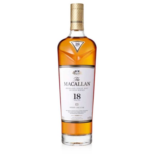 Whisky-The-Macallan-Sherry-Oak-18-Años-750-ml-Front Whisky The Macallan Sherry Oak 18 Años 750 ml