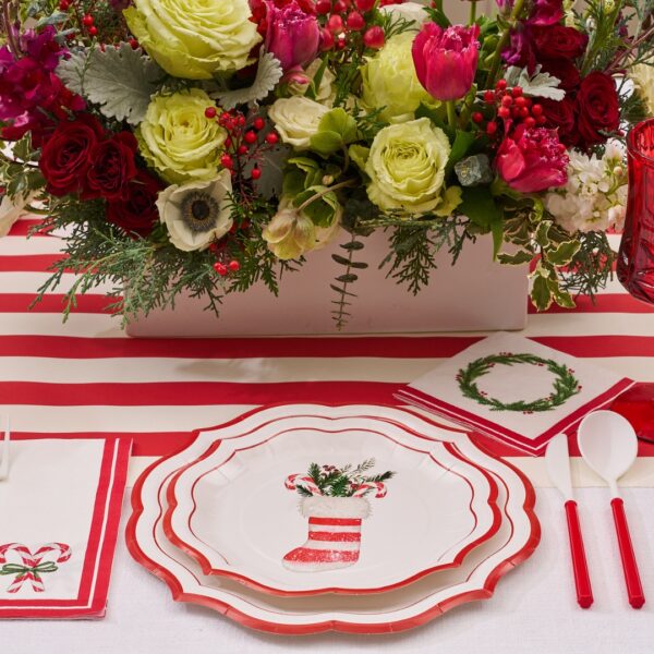 Servilletas de Cóctel con Motivo "Merry & Bright" (20uds)