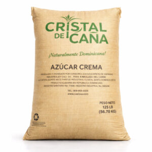 Azúcar Crema Cristal de Caña - Saco, 125 lbs