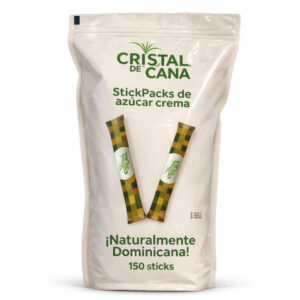 Azúcar Crema Cristal de Caña - Bastones, 150 uds