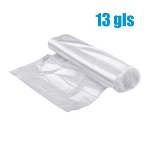 Fundas Plásticas Transparentes de 13 gls (100 uds)