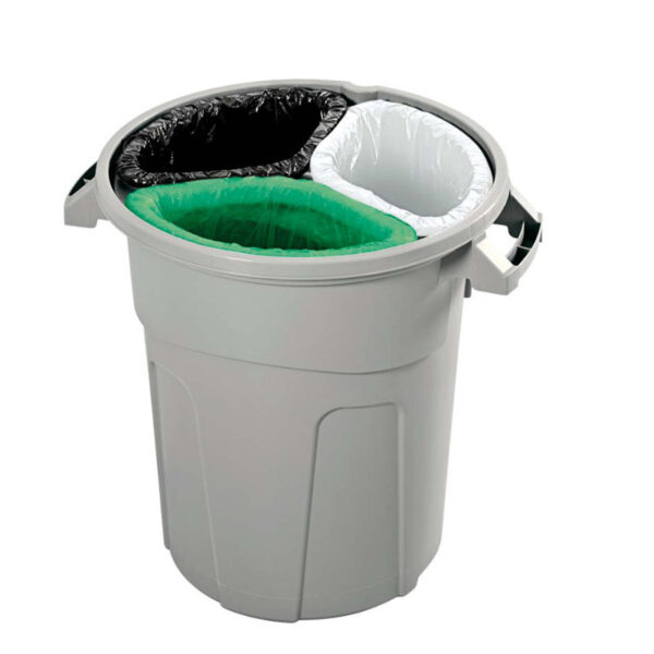 Zafacón Rimax TPush 3 Compartimiento 100 Litros