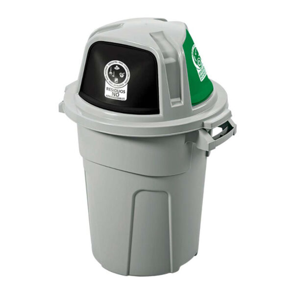 Zafacón Rimax TPush 3 Compartimiento 100 Litros